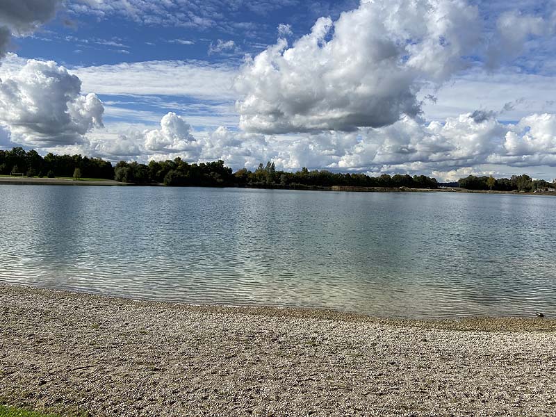 Der FKK Bereich am Pullinger Weiher bei Freising