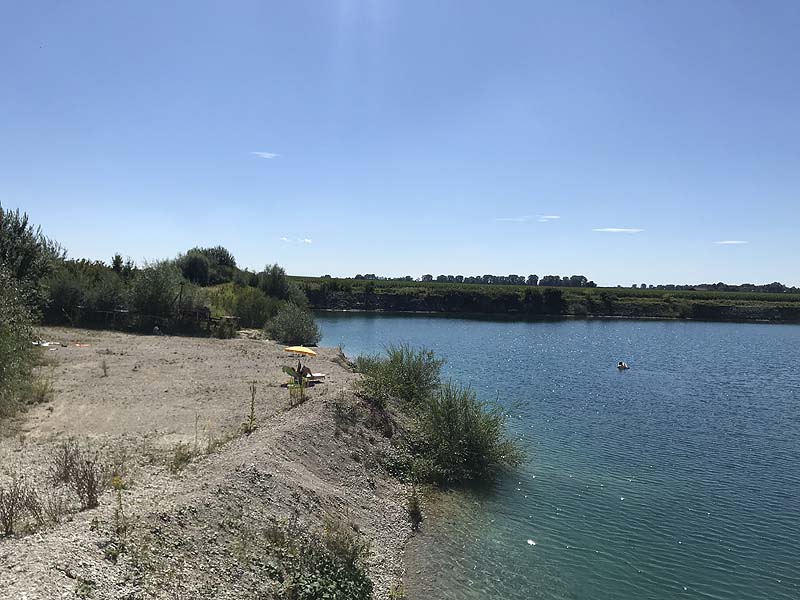 Kleiner Pullinger Weiher in Pulling bei Freising