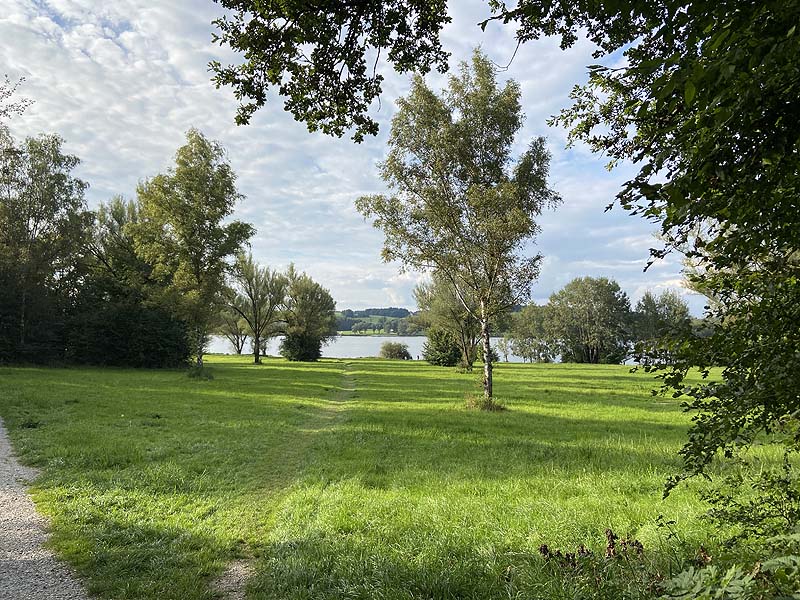 Der Badesee Rottauensee in Pfarrkirchen-Postmünster