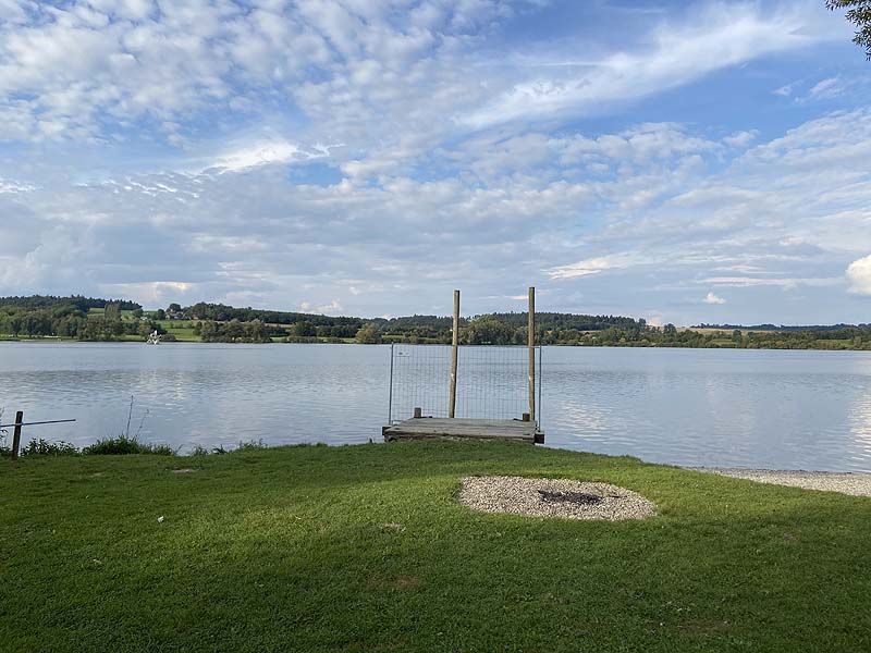 Der Badesee Rottauensee in Pfarrkirchen-Postmünster