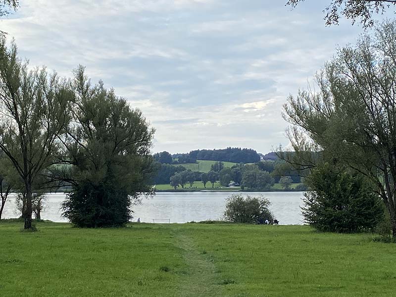 Der Badesee Rottauensee in Pfarrkirchen-Postmünster