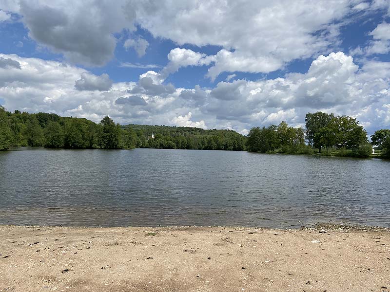 Der Badesee Naturbad Saltendorf in Teublitz