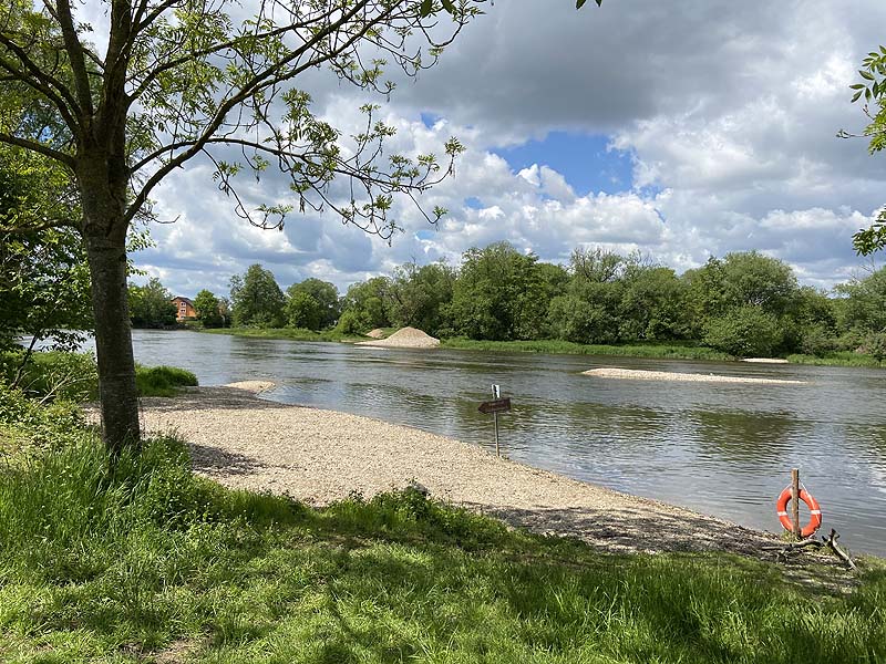 Der Badesee Naturbad Saltendorf in Teublitz