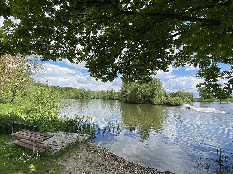 Der Badesee Naturbad Saltendorf in Teublitz