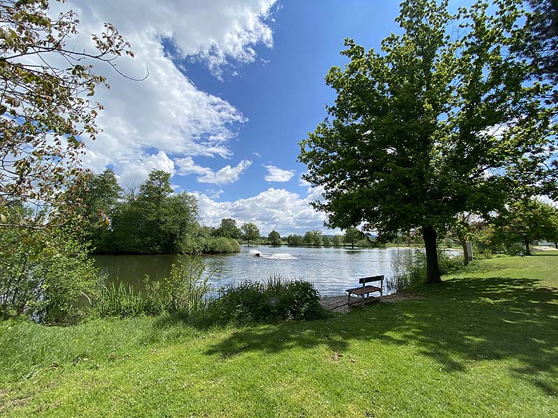 Der Badesee Naturbad Saltendorf in Teublitz