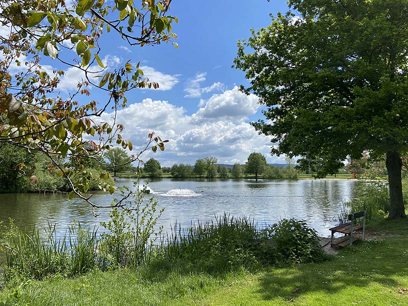 Der Badesee Naturbad Saltendorf in Teublitz