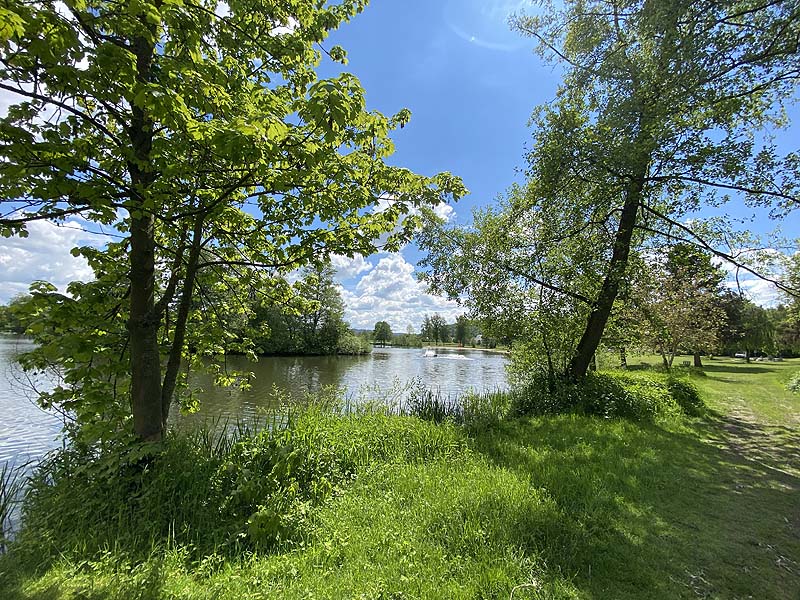 Der Badesee Naturbad Saltendorf in Teublitz