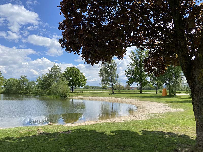 Der Badesee Naturbad Saltendorf in Teublitz