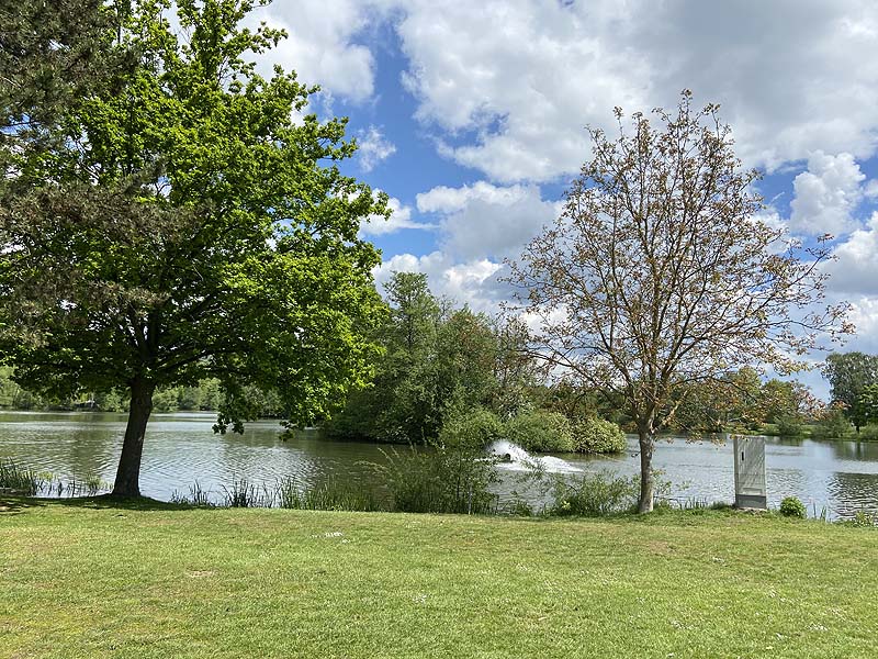 Der Badesee Naturbad Saltendorf in Teublitz