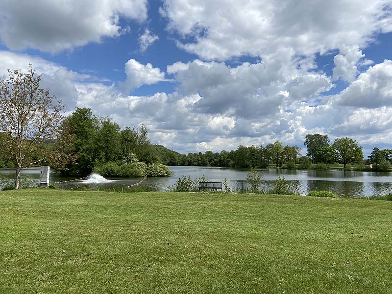 Der Badesee Naturbad Saltendorf in Teublitz