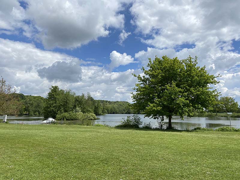 Der Badesee Naturbad Saltendorf in Teublitz