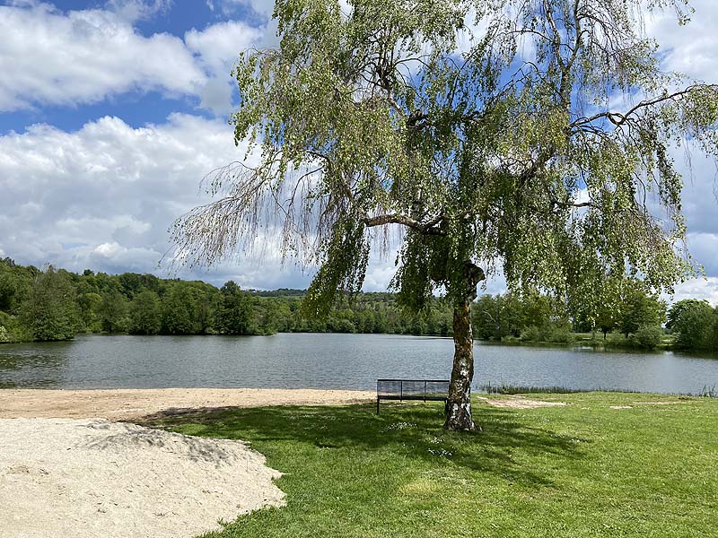 Der Badesee Naturbad Saltendorf in Teublitz