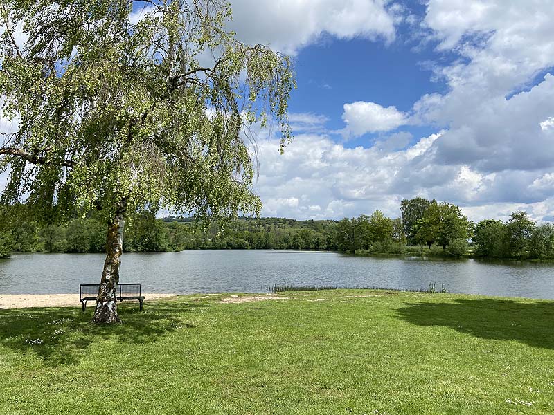 Der Badesee Naturbad Saltendorf in Teublitz