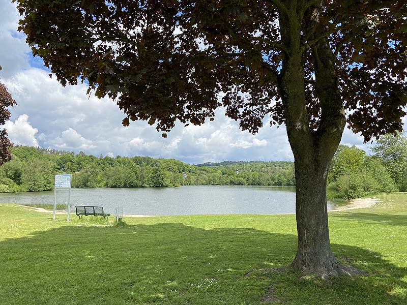 Der Badesee Naturbad Saltendorf in Teublitz