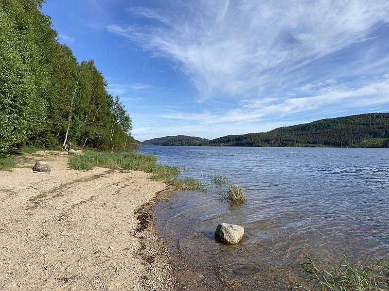 Der FKK-Bereich am Schluchsee in Baden-Württemberg