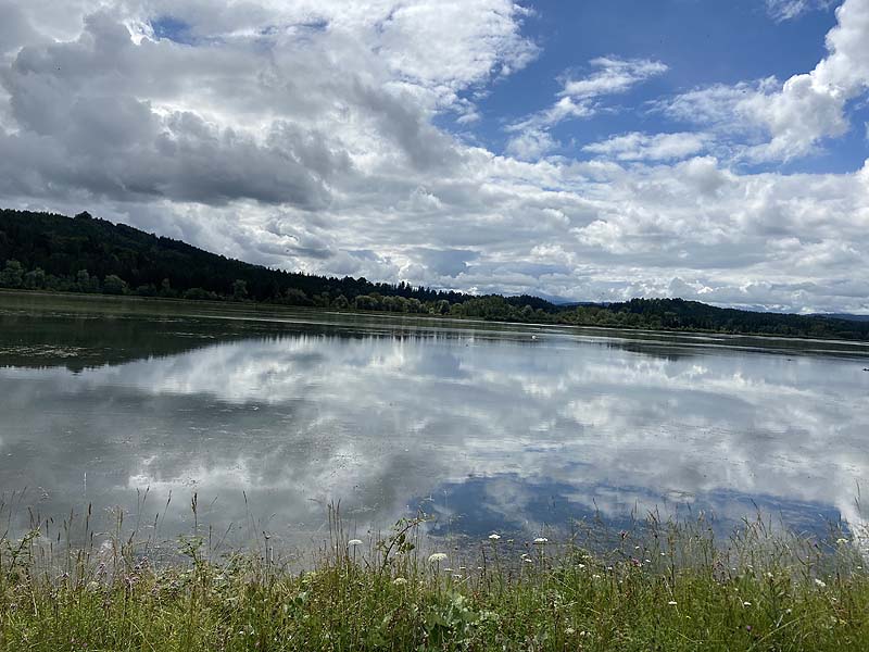 Der Badesee Schongauer Lechsee in Schongau