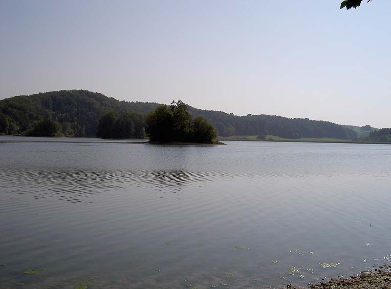 Der Seehamer See bei Weyarn (Bayern)