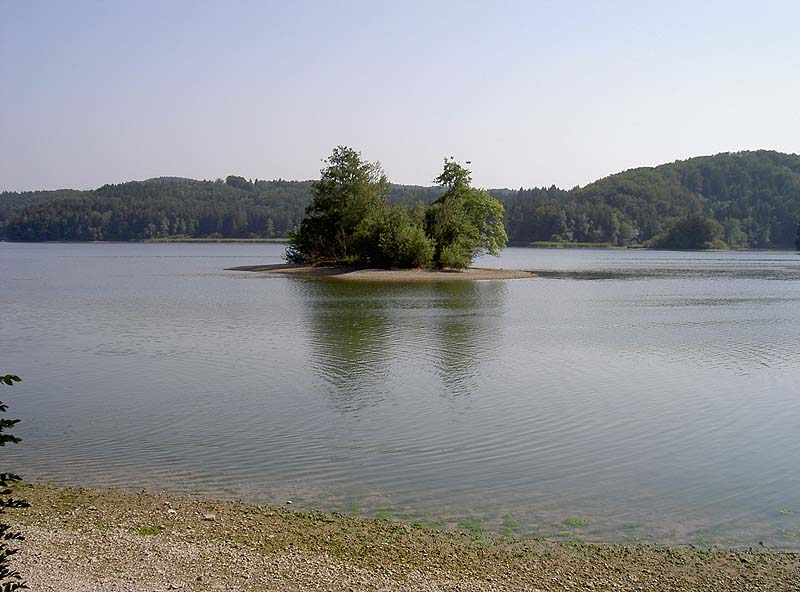 Der Seehamer See bei Weyarn (Bayern)