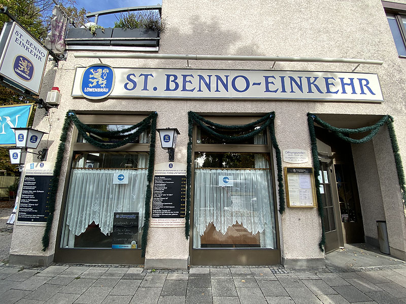 Die Gaststätte St.-Benno-Einkehr in München