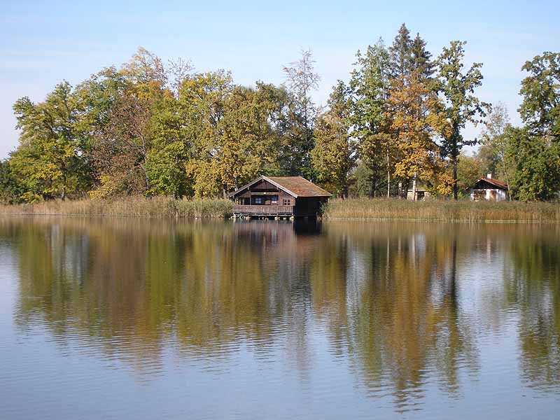 Der Staffelsee bei Seehausen, Bayern