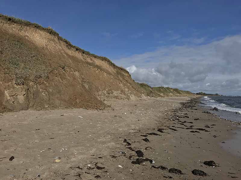 Steilküste bei Süssau (Heringsdorf, Schleswig-Holstein)