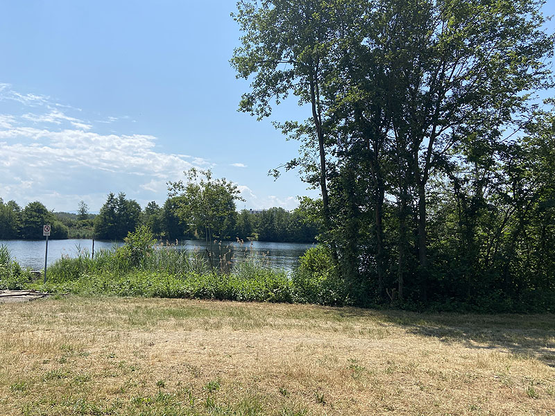 Der Teninger See in Nimburg
