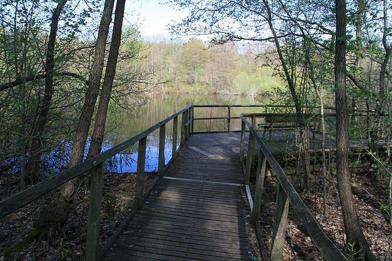 Der Teufelssee am Müggelturm in Berlin