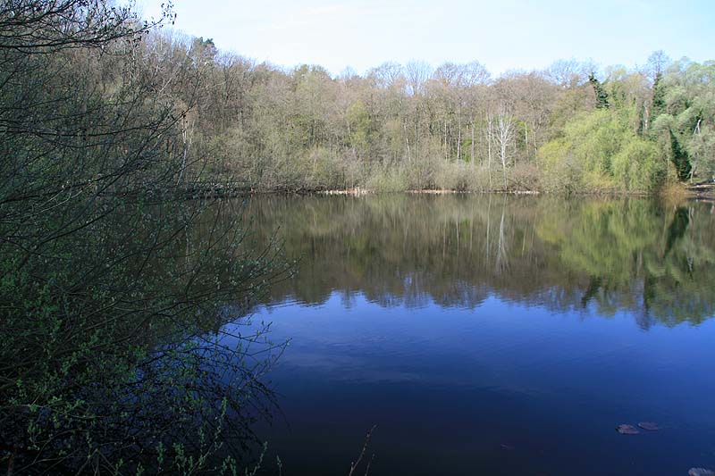 Der Teufelssee am Müggelturm in Berlin