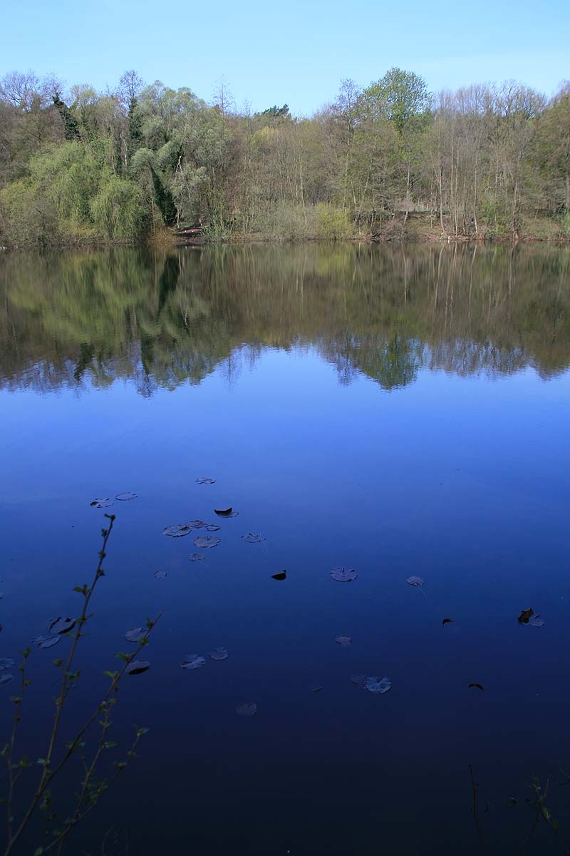 Der Teufelssee am Müggelturm in Berlin