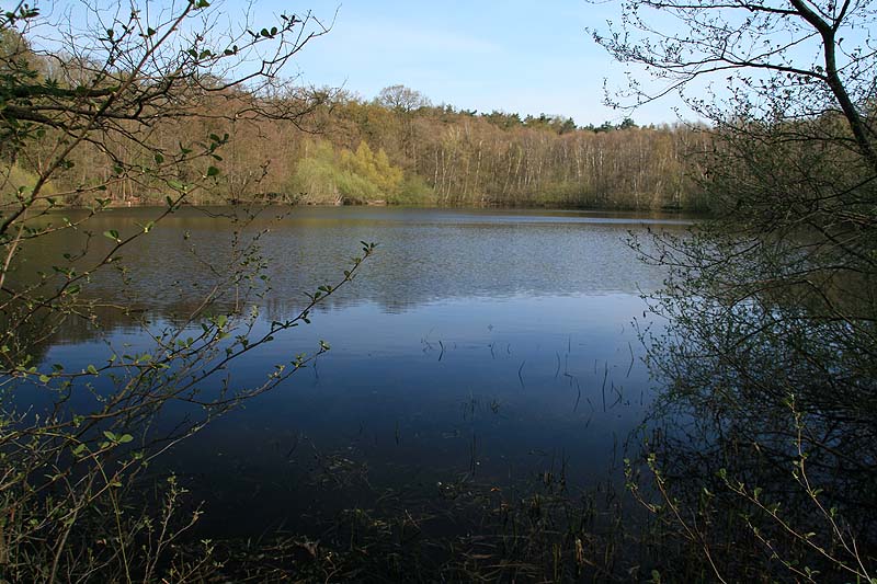 Der Teufelssee am Müggelturm in Berlin