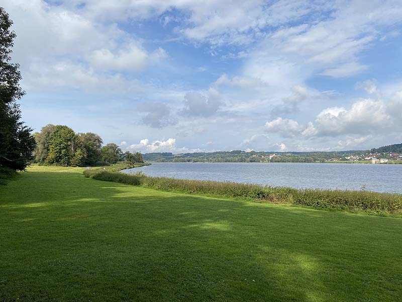 Der Badesee Vilstalsee in Marklkofen
