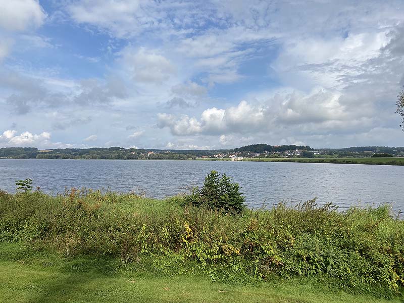 Der Badesee Vilstalsee in Marklkofen