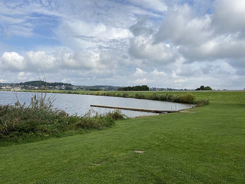 Der Badesee Vilstalsee in Marklkofen