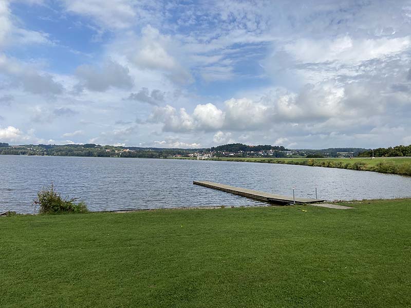 Der Badesee Vilstalsee in Marklkofen