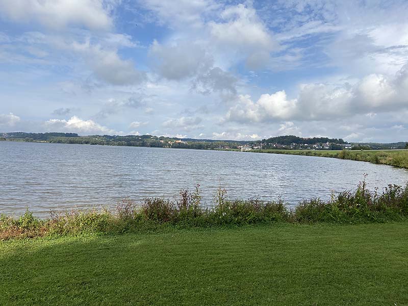 Der Badesee Vilstalsee in Marklkofen