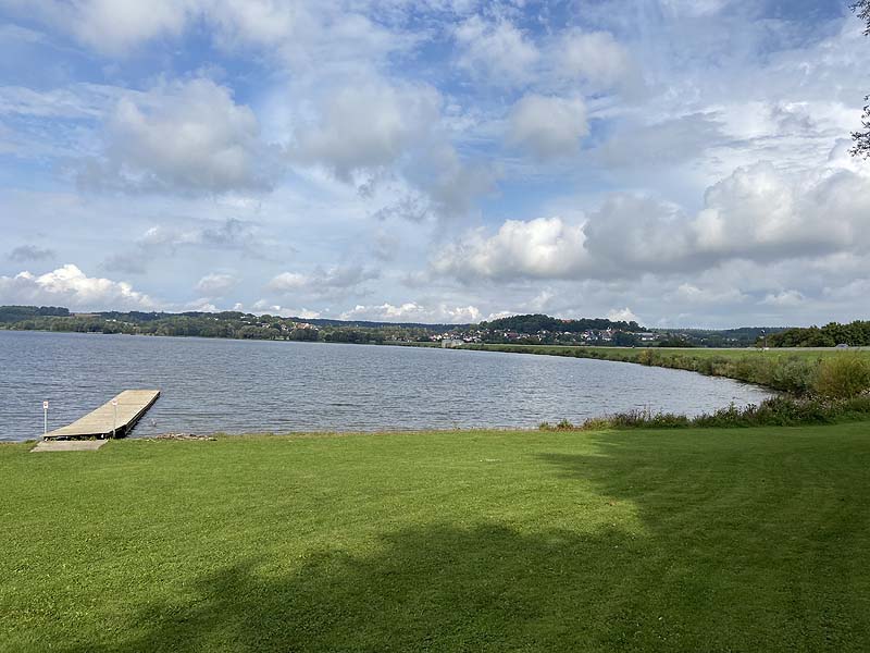 Der Badesee Vilstalsee in Marklkofen