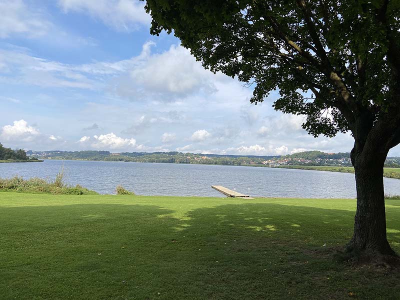 Der Badesee Vilstalsee in Marklkofen