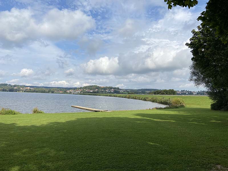 Der Badesee Vilstalsee in Marklkofen