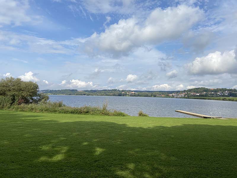 Der Badesee Vilstalsee in Marklkofen
