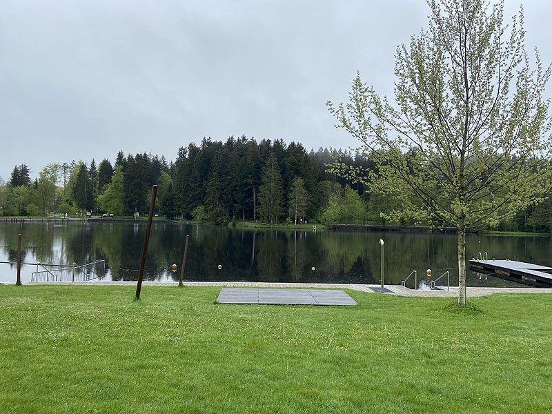 Der Waldsee in Lindenberg im Allgäu