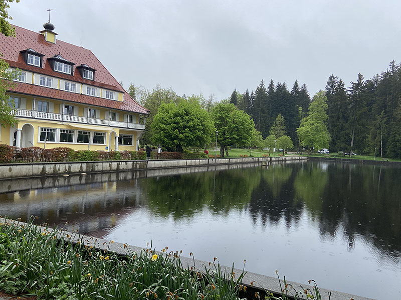 Der Waldsee in Lindenberg im Allgäu