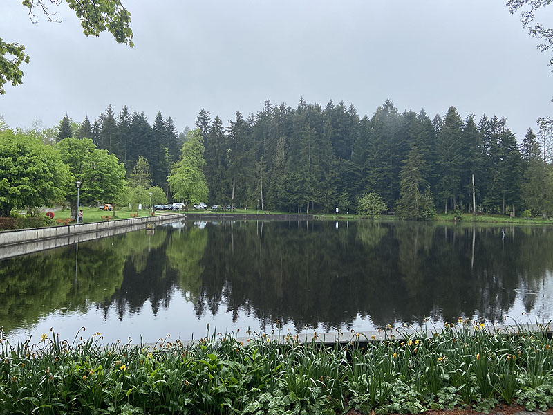Der Waldsee in Lindenberg im Allgäu