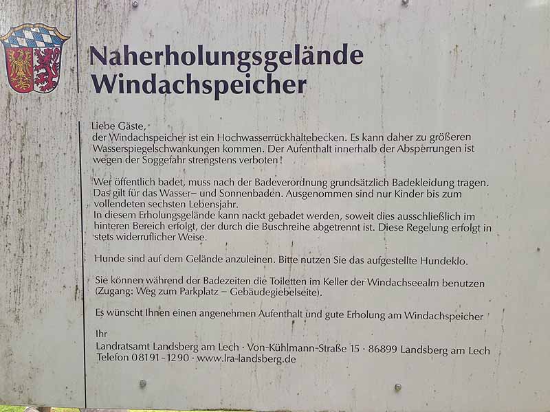 Windach Stausee (Finning, Bayern)