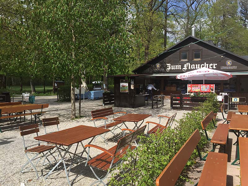Biergarten Zum Flaucher in München