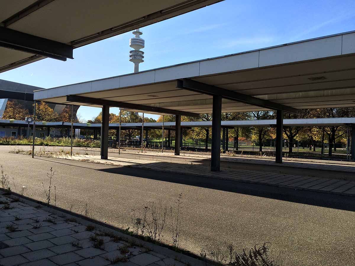Bus-Bahnhof Olympiazentrum 2014